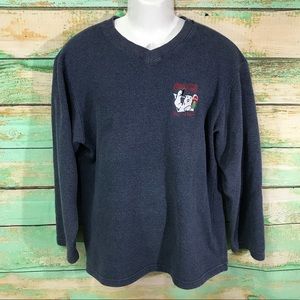 Vintage Coca Cola Sweatshirt Mens XL Polar bear